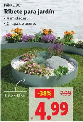 Parkside - Ribete Para Jardin