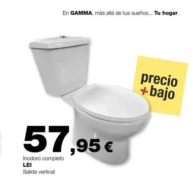 Grup Gamma - Inodoro Completo