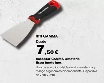 Grup Gamma - Rascador Bimateria Extra Fuerte Inox