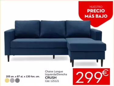 Chaise Longue Izquierda/Derecha Crush