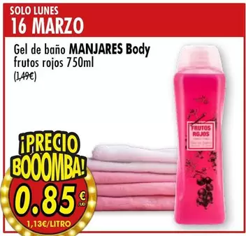 Solo - Gel De Bano Body Frutos Rojos