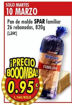 Spar - Pan De Molde Familiar