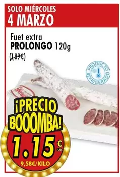 Prolongo - Fuet Extra