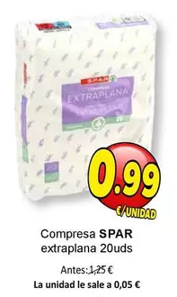 Spar - Compresas