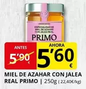 Primor - Miel De Azahar Con Jalea Real Primo