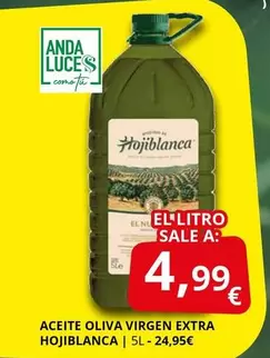 Hojiblanca - Aceite Oliva Virgen Extra