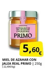 Primor - Miel De Azahar Con Jalea Real Primo