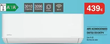 Daitsu - Aire Acondicionado DS12KTP4