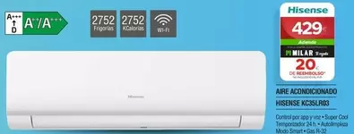Hisense - Aire Acondicionado KC35LR03