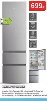 Haier - Combi HTR3620CNMG 