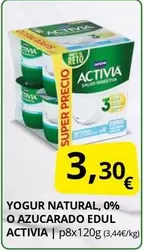 activa - Yogur Natural, 0% O Azucarado