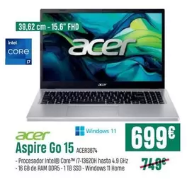 Acer - Aspire Go 15