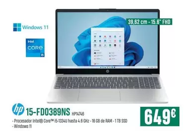 HP - 15-FD0389NS