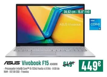 Asus - Vivobook F15