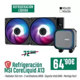 MSI - Refrigeración Msi Coreliquid A13
