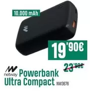 Netway - Powerbank Ultra Compact NW3676