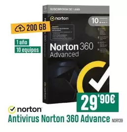 Norton - Antivirus 360 Advance