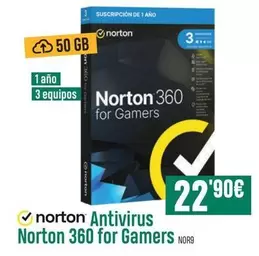 Norton - Antivirus 360 For Gamers