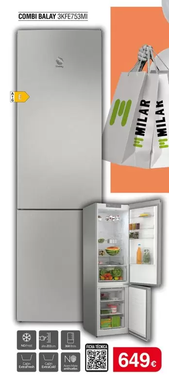 Balay - Combi 3KFE753MI 