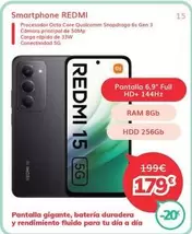 Xiaomi - Smartphone Redmi 15