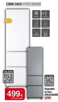 Haier - Combi HTR3518ENMW 