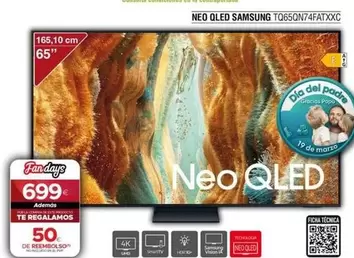 Samsung - Neo Qled TQ65QN74FATXXC 