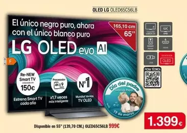 LG - Oled OLED65C56LB 