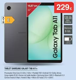 Samsung - Tablet Galaxy Tab A11+