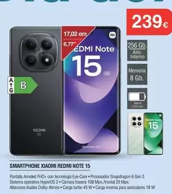 Xiaomi - Smartphone Redmi Note 15