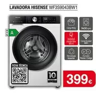 Hisense - Lavadora Wf3s9043bw1-