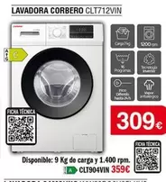 Corberó - Lavadora Clt712vin