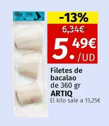 Artiq - Filetes De Bacalao
