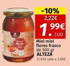 Alteza - Miel Miel Flores Frasco