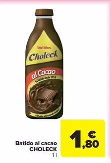 Choleck - Batido Al Cacao