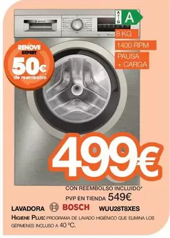 Bosch - Lavadora WUU28T8XES 