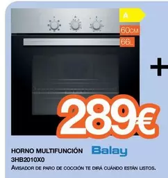 Balay - Horno Multifuncion 3HB2010X0 