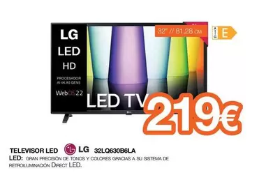 LG - Televisor Led 32LQ630B6LA 