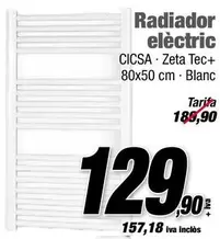 Cicsa - Radiador Electric