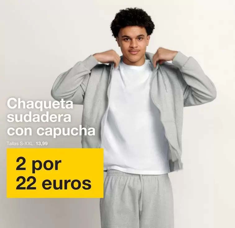 Chaqueta Sudadera Con Capucha