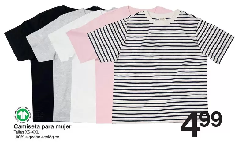 Camiseta Para Mujer