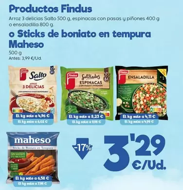 Findus - Productos