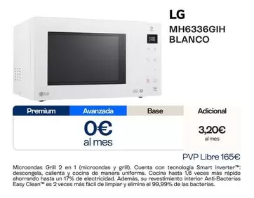 LG - MH6336GIH Blanco