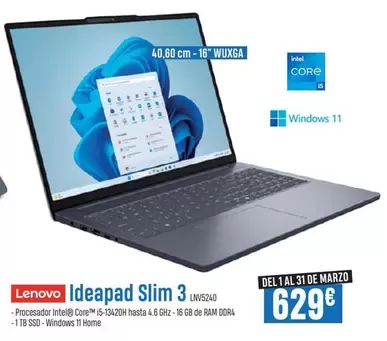 Lenovo - Ideapad Slim 3