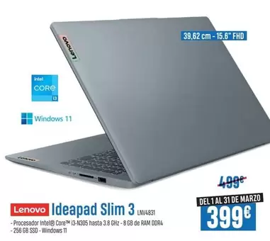 Lenovo - Ideapad Slim 3