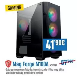 MSI - Mag Forge M100A