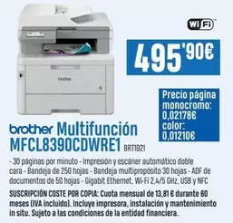 Brother - Multifuncion MFCL8390CDWRE1