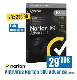 Norton - Antivirus 360 Advance