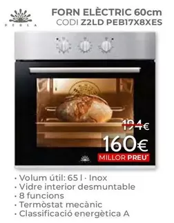 Perla - Forn Eléctric PEB17X8XES 