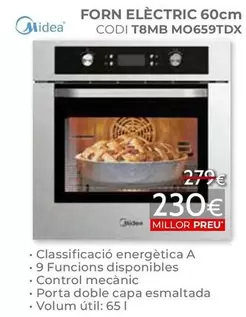Midea - Forn Electric MO659TDX 