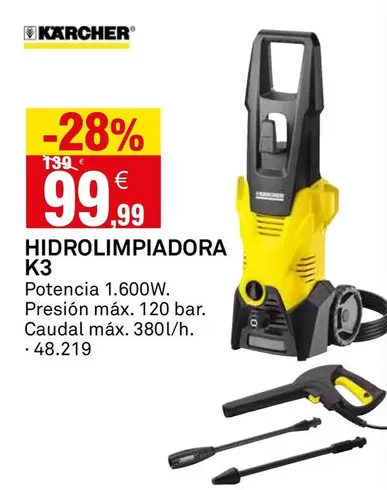 Kärcher - Hidrolimpiadora K3